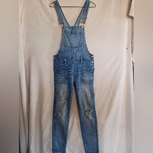 Madewell Blue Denim Overalls